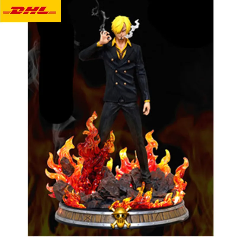 

14" ONE PIECE Statue Sanji Bust Straw Hat Pirates Full-Length Portrait 1/5 Original Version Action Model Toy BOX 39CM A195