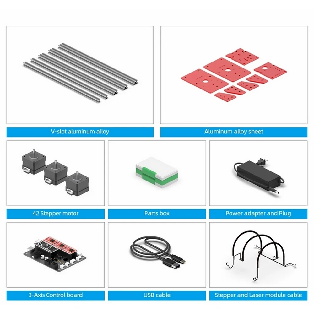 Лазерный гравировальный станок с ЧПУ новый 5500 МВт Zoom GK1010 Pro 100 см x фрезерный по