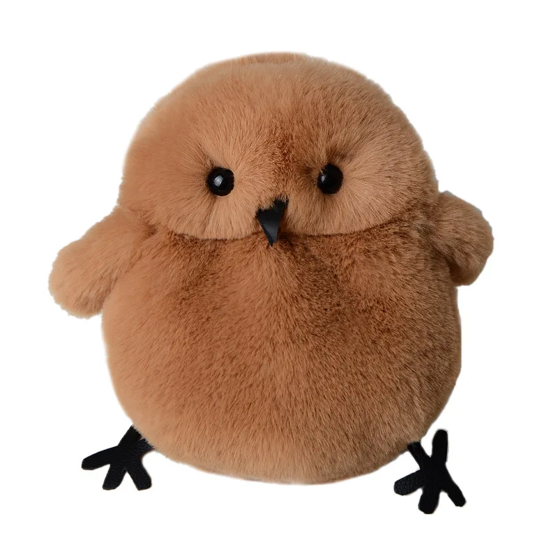 

Fashion Fur Winter Bags Women Cartoon Chick Shoulder Crossbody Bag Ladies Plush Hand Bags Designers Bolsa Feminina Sac