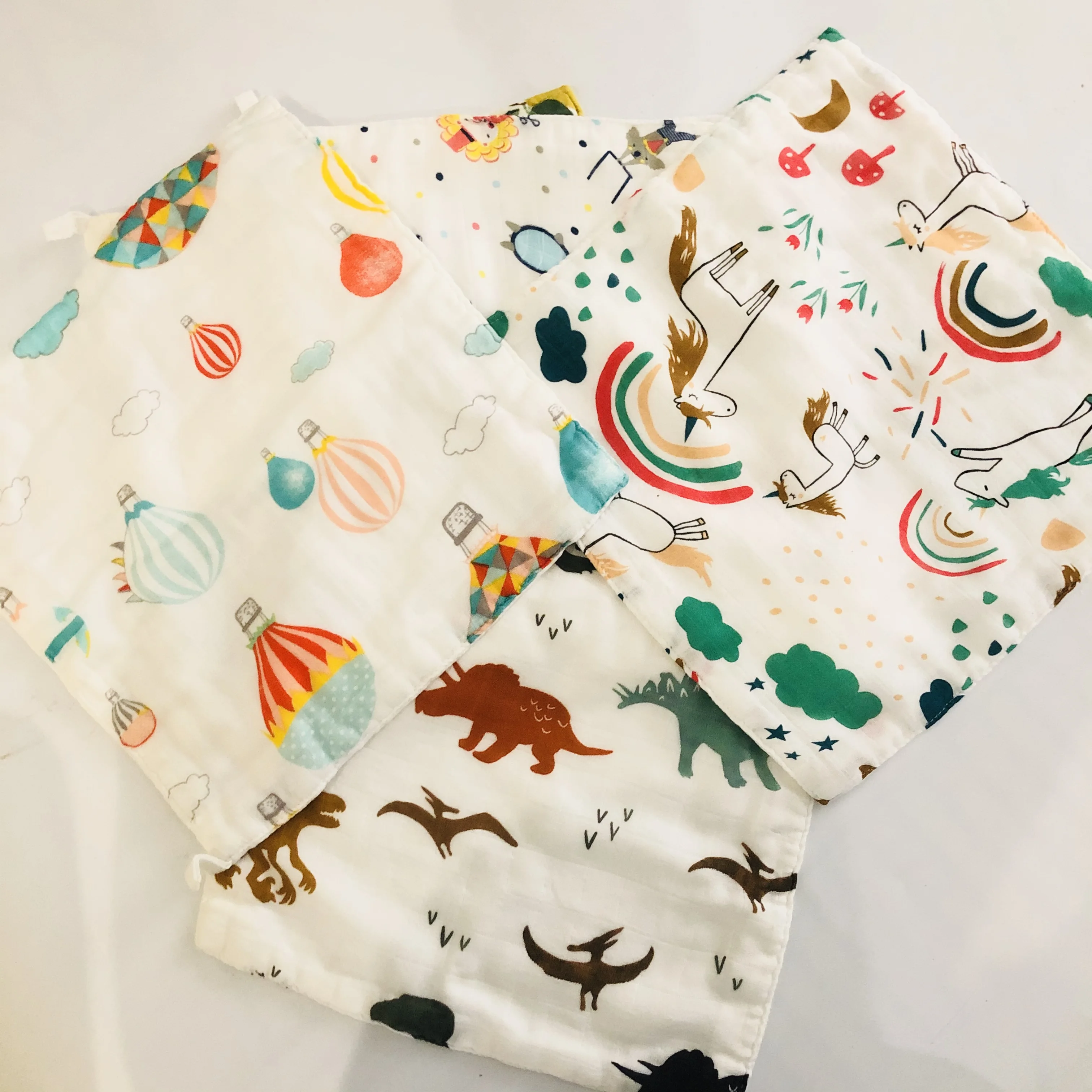 3 шт./лот детское муслиновое полотенце для рук детские полотенца кормления