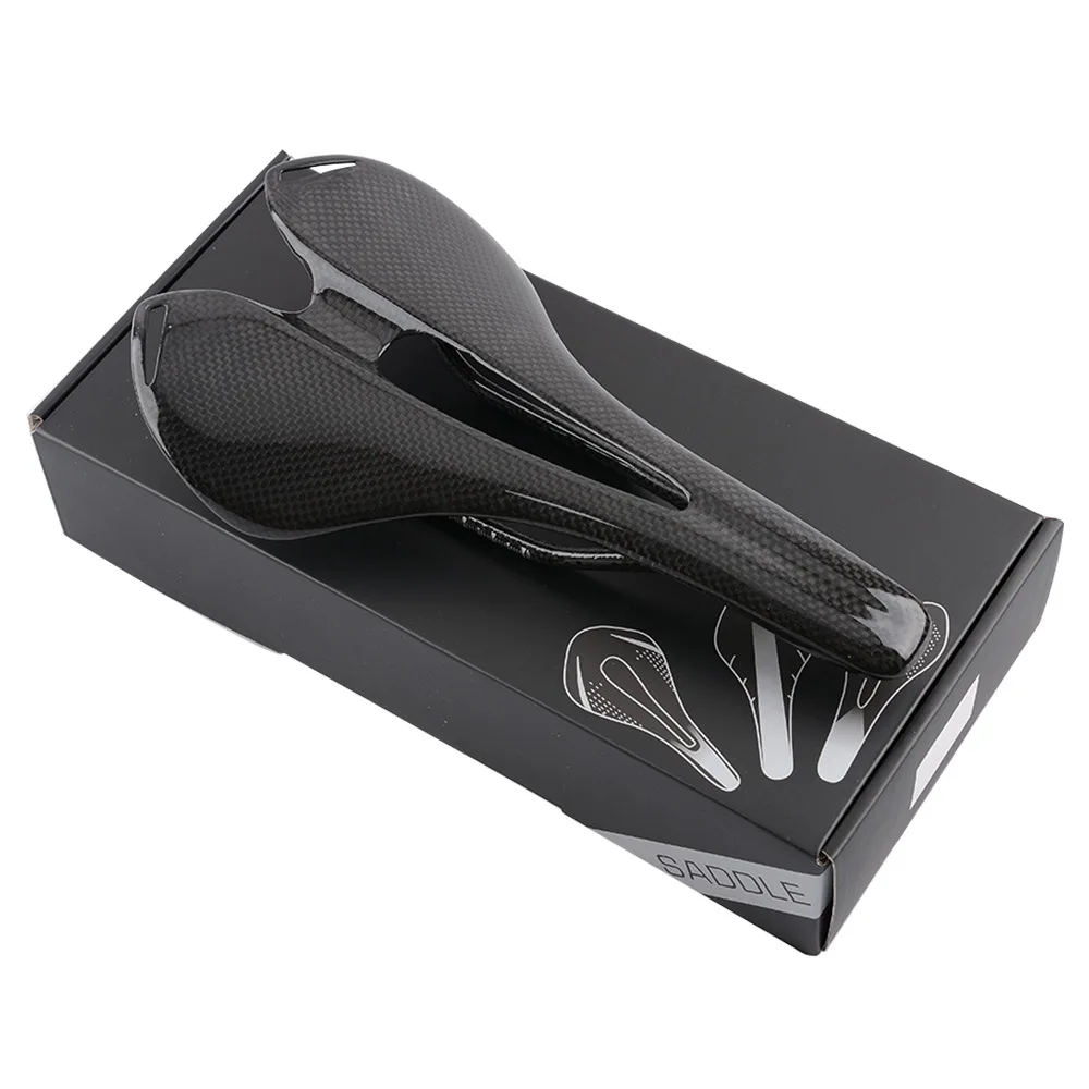 

Cycling Accessories Carbon Fiber Bicycle Saddle Road MTB Bike Carbon Saddle Seat Black UD/3k Matte Bike Cushion Ultralight 120g