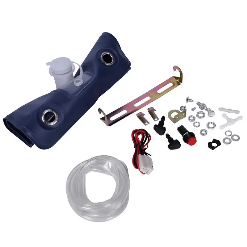12volt Universal Windscreen Washer Pump With Bottle Bag Kit For Classic Car |