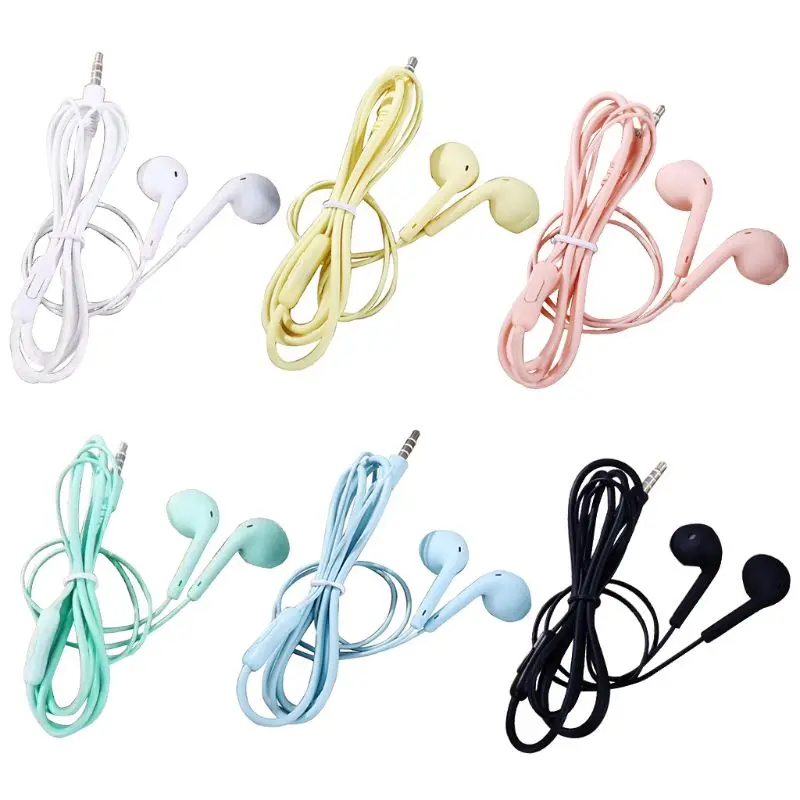 

Sport Earphone Wired Super Bass 3.5mm Earphone Earbud with Built-in Microphone Hands Free