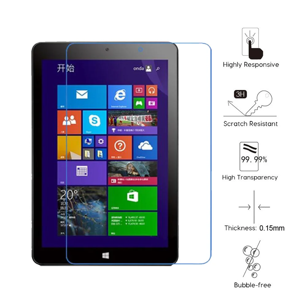 

3PCS HD Clear Anti-shock PET Film For Onda V891w 8.9 Inch Tablet Screen Protector High Quality Anti-Scratch Guard Film Not Glass