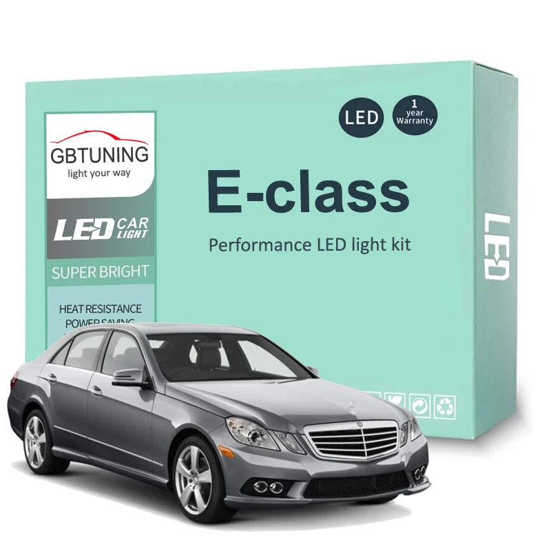 

LED Interior Light Bulb Kit For Mercedes Benz MB E-Class W210 W211 W212 S210 S211 S212 A207 C207 Car Reading Trunk Lamp Canbus
