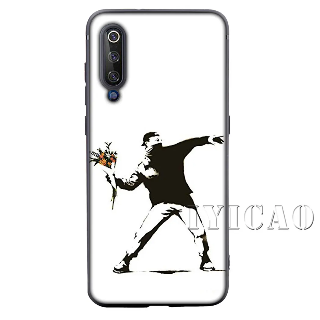 IYICAO уличное искусство Граффити мягкий силиконовый телефон для Redmi Note 5 6 7 Pro 5A Prime 7A