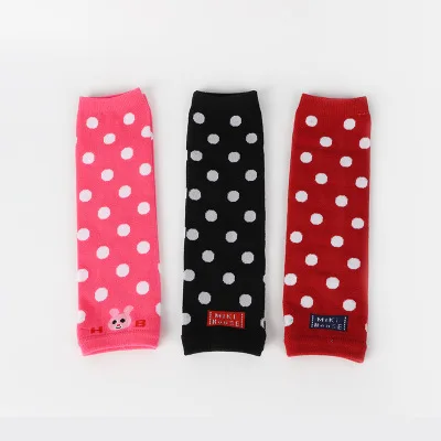 3 пары детских наколенников на весну и осень хлопковые гетры выше колена для