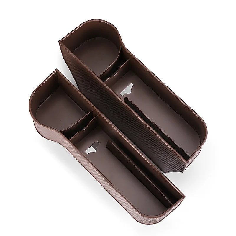 1PCS Car Seat Slit Gap Storage Boxes ABS Catcher Box Waterproof Pocket Organizer Phone Cup Holder | Автомобили и мотоциклы