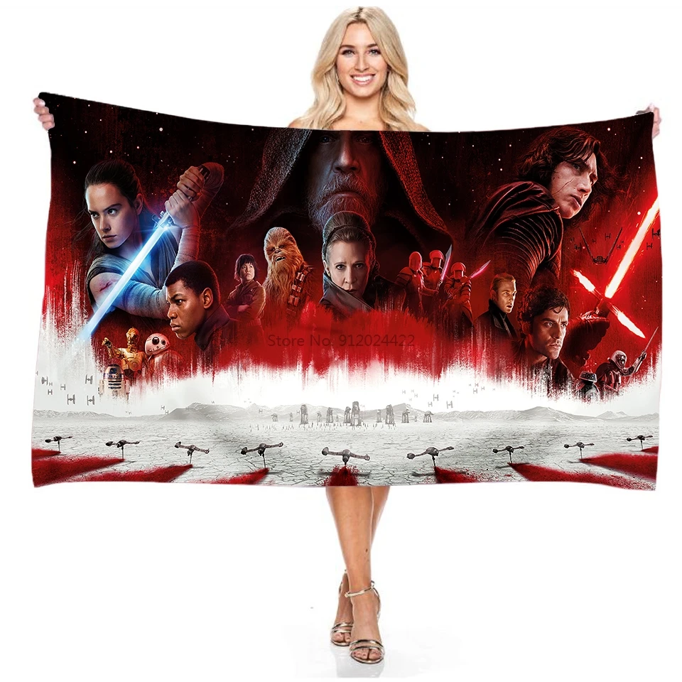 Полотенца из фильма &quotЗвездные войны&quot Люк Скайуокер Хан Соло Лиа органайзер