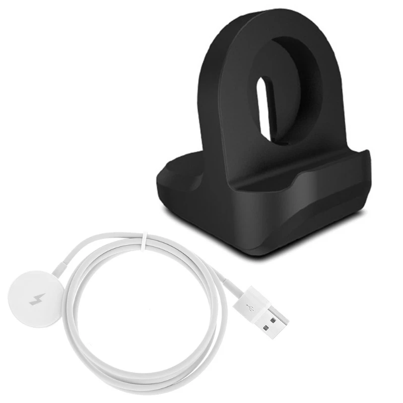 

Portable Wireless Charging Base Stand Dock Smart Watch Charger Cable Bracket for michael- Kors Access Watch Accessories 32CA
