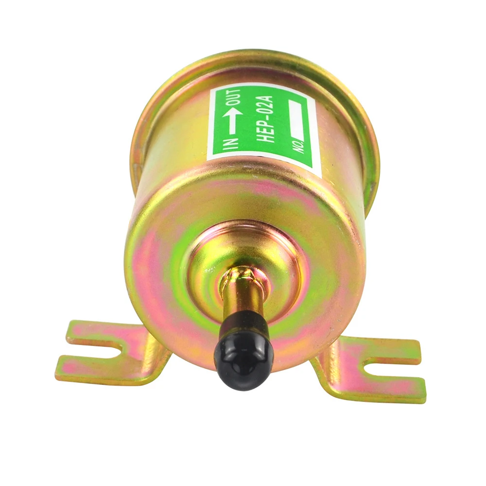 Low Pressure Universal Diesel Petrol Gasoline Electric Fuel Pump HEP-02A 12V 24V For Car Carburetor Motorcycle ATV |