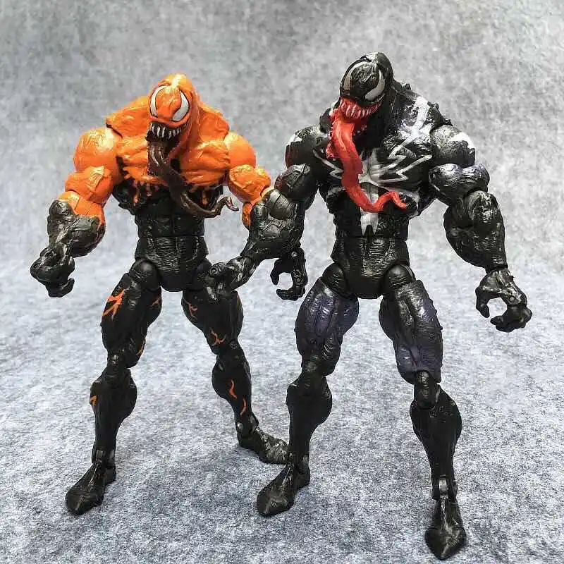 

2021 new Marvel Red Venom Carnage in Movie The Amazing BJD Joints Movable Action Figure Model Toys 18cm kids toys