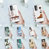 forrest gump phone case transparent for huawei p20 30 40 mate 20 30 40 lite pro p smart honor 8a 8x 9x 10i