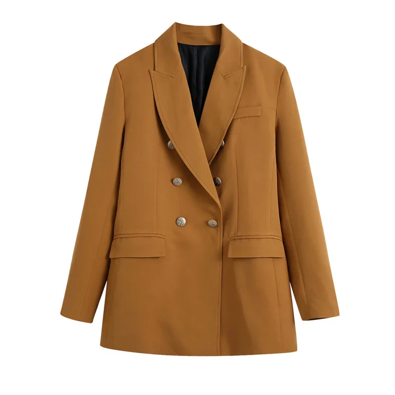 Женский однотонный Блейзер Дамское офисное пальто для работы однотонные