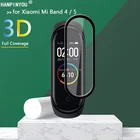 Для Xiaomi Mi Band 4  5 Смарт-браслет 3D изогнутые покрытие полное покрытие мягкий PMMA ПЭТ пленка среднего класса против царапин защитная (не закаленное стекло)