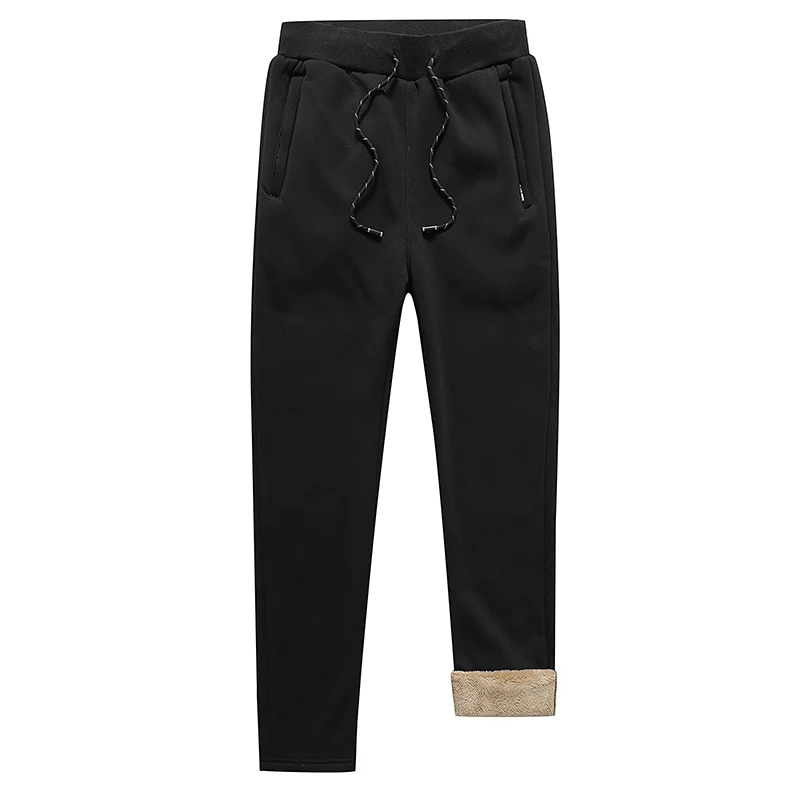 Зимние мужские брюки из кашемира и вельвета Утепленные Мужские спортивные штаны