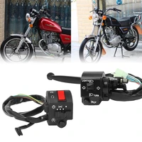 2pcs 78 motorcycle handlebar switch assembly control set indicators lights horn switches for suzuki gs125 gn125 gs gn 125