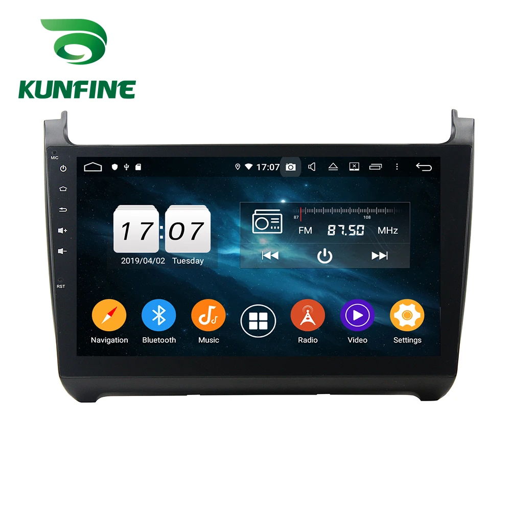 Android 9 0 Восьмиядерный 4 Гб ОЗУ 64 ПЗУ автомобильный DVD GPS мультимедийный плеер