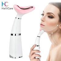 neck wrinkle remover led photon therapy neck face lifting massager vibration tighten face slim reduce double chin anti wrinkle