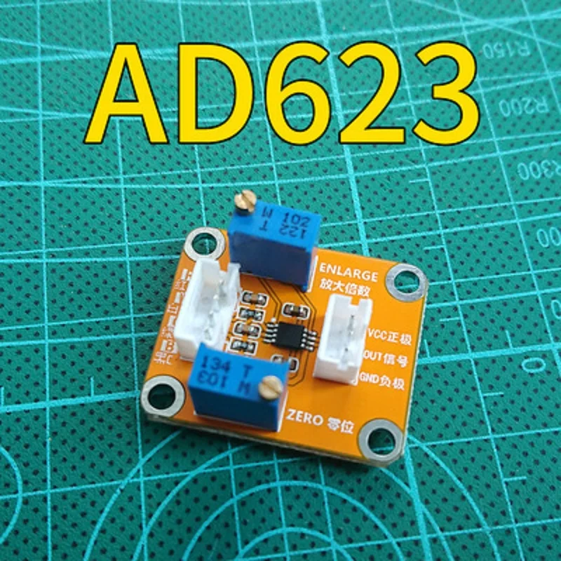 

AD623 Millivolt amplifier board module Nanovolt voltage amplifier signal