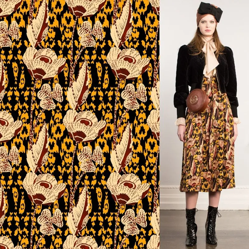 Европейская и американская многобрендовая удобная ткань классическая с принтом