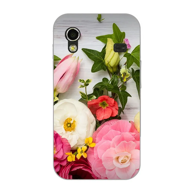 M100 Модные, мягкие, силиконовые чехлы для samsung Galaxy Ace S5830i GT S5830 GT-S5830i чехол с принтом задняя крышка мультяшная Роза узорная оболочка - Цвет: M100