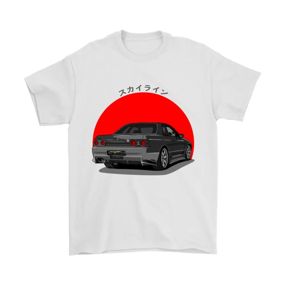 

New Cotton Short-Sleeve T-Shirt Hot Sale Summer Short Sleeves Cotton R32 Skyline Gtr Jdm Tuner Tee Shirt
