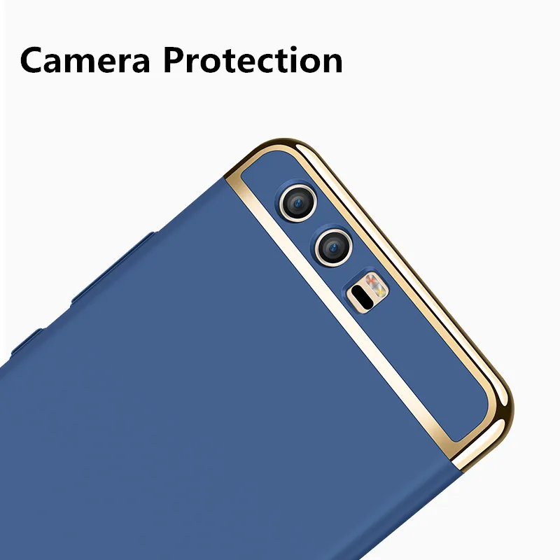 Чехол UPaitou для Huawei Honor 9 роскошный защитный чехол задней панели 3 в 1 жесткий