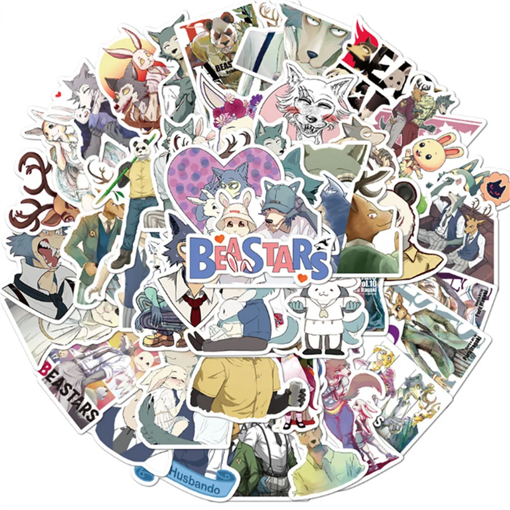 

10/30/50 PCS Animal Rhapsody Diary Computer Waterproof Graffiti Phone Case Guitar Toy Decoration Sticker Wholesale