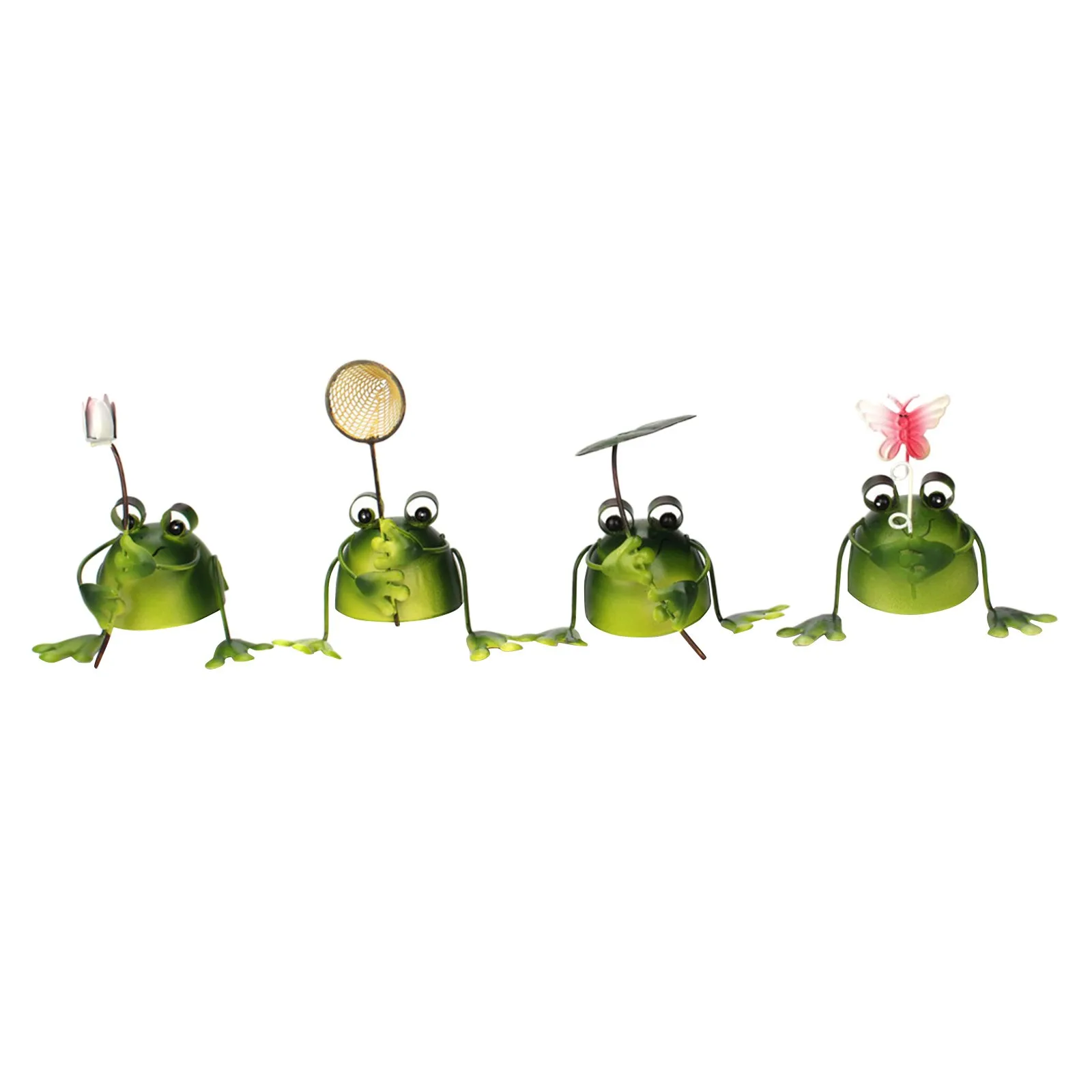 

Cute iron art decor creative home living room decor metal crafts 4 packs Creative Cute Iron Ornaments Home Living Room