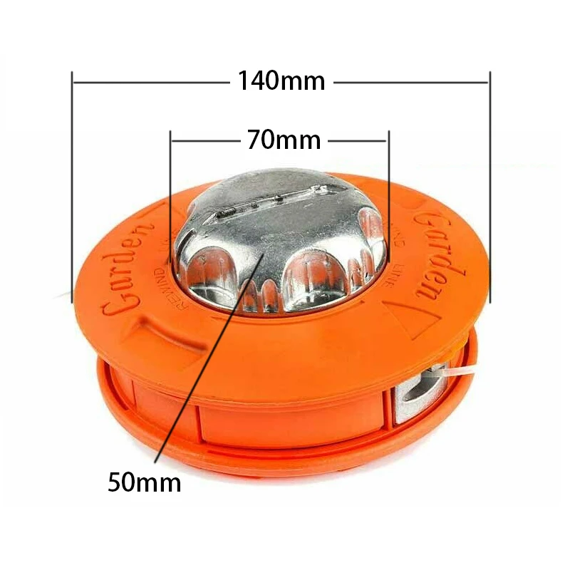 Универсальная катушка для газонокосилки M10 триммер из алюминия и нейлона 2