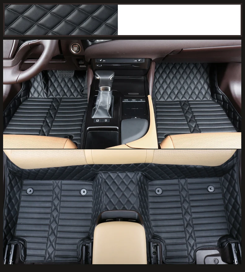 Lsrtw2017 для Lexus Es ES200 ES260 ES300h автомобильный напольный коврик, коврик для ног, водонепроницаемые накладки для интерьера, аксессуары