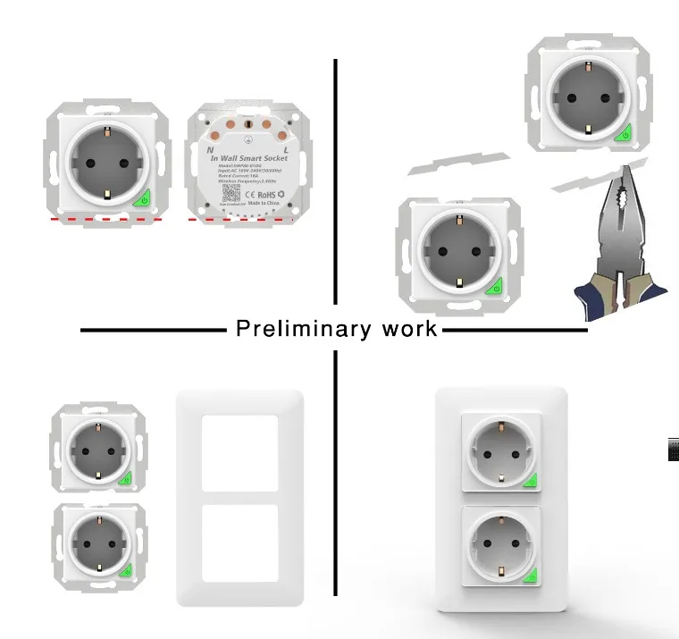 Умная розетка с Wi-Fi и выключатель света 2 в 1 | Электроника
