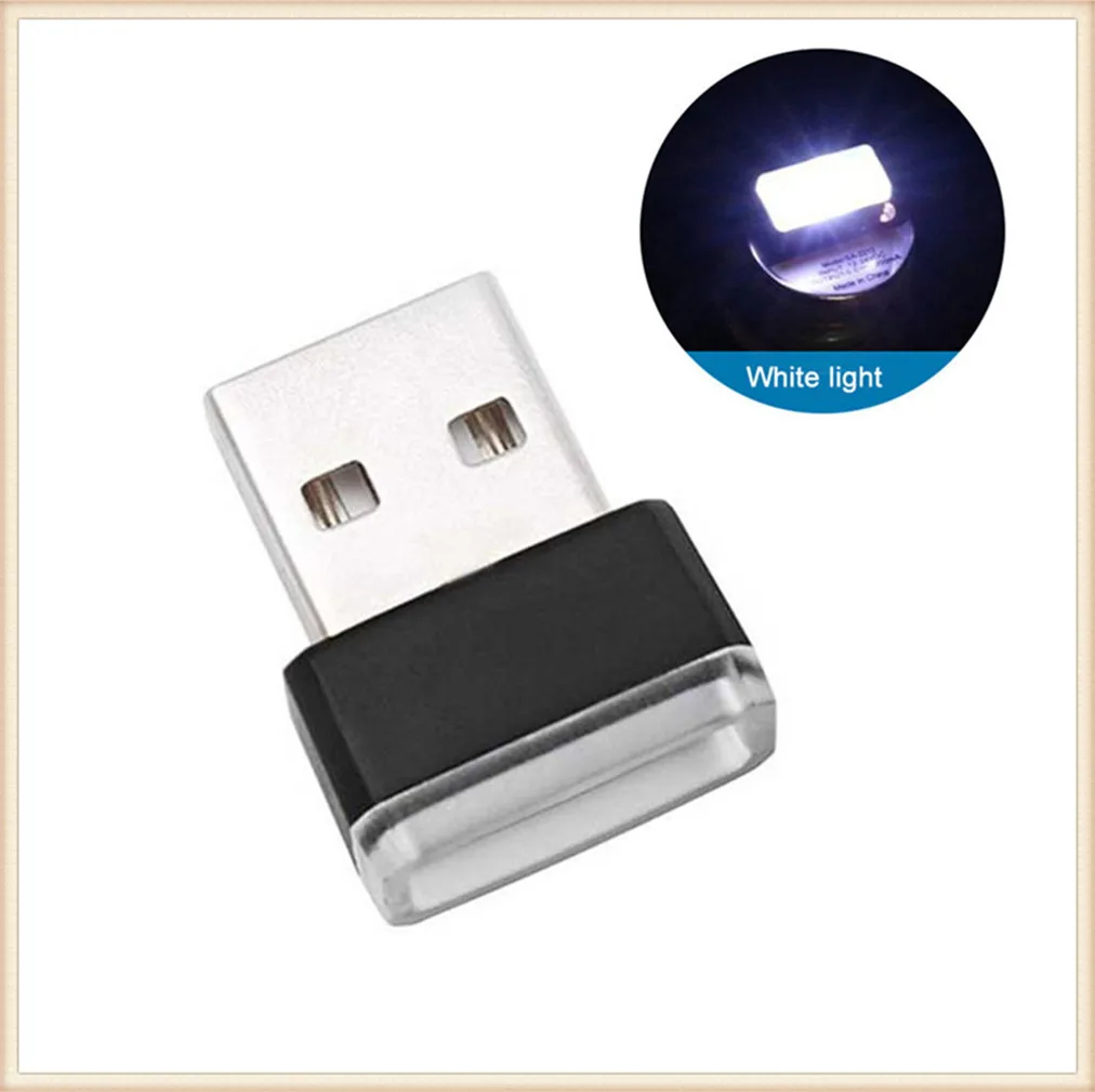 

Car Accessories Atmosphere Light USB LED Mini for Mercedes Benz MB C E ML S SL SLK CLK AMG