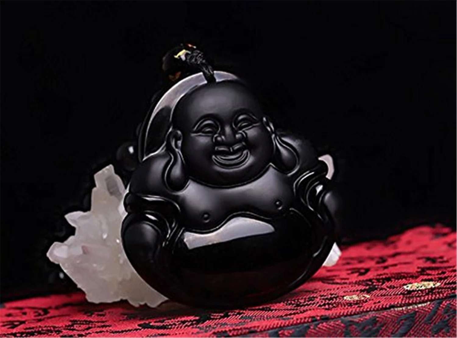 LETSFUN Изящные Ювелирные изделия натуральный ледяной подвеска счастливое смешение