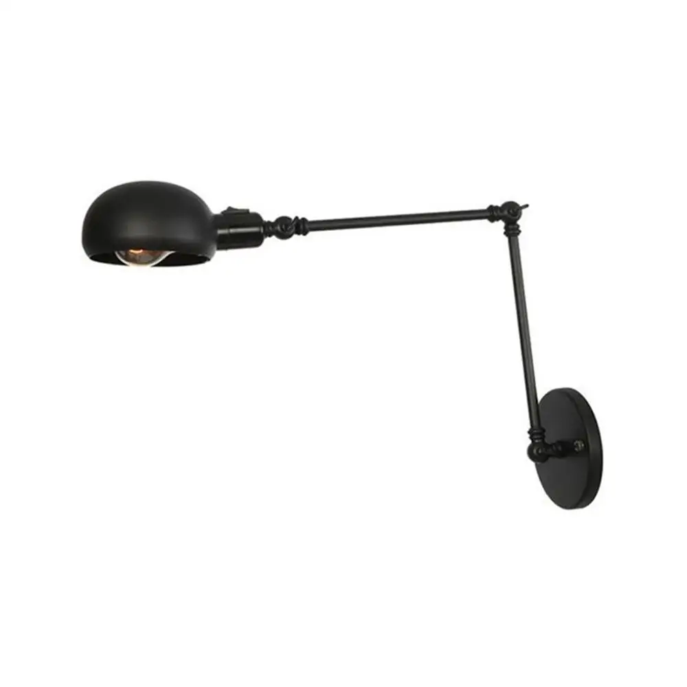 Американская промышленная настенная лампа с выключателем винтажный Железный