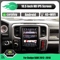 10 5 inch android car gps navigation hd screen for dodge ram 2013 2014 2015 2016 2017 2018 auto radio multimedia player stereo