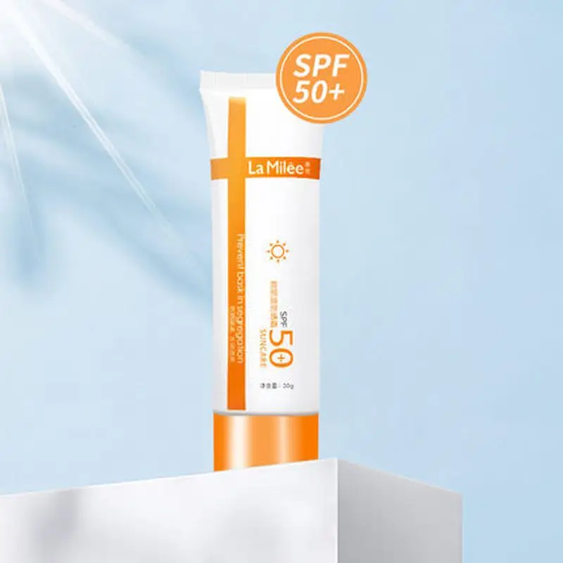 Солнцезащитный крем LAIKOU для лица отбеливающий солнцезащитный SPF 50 +