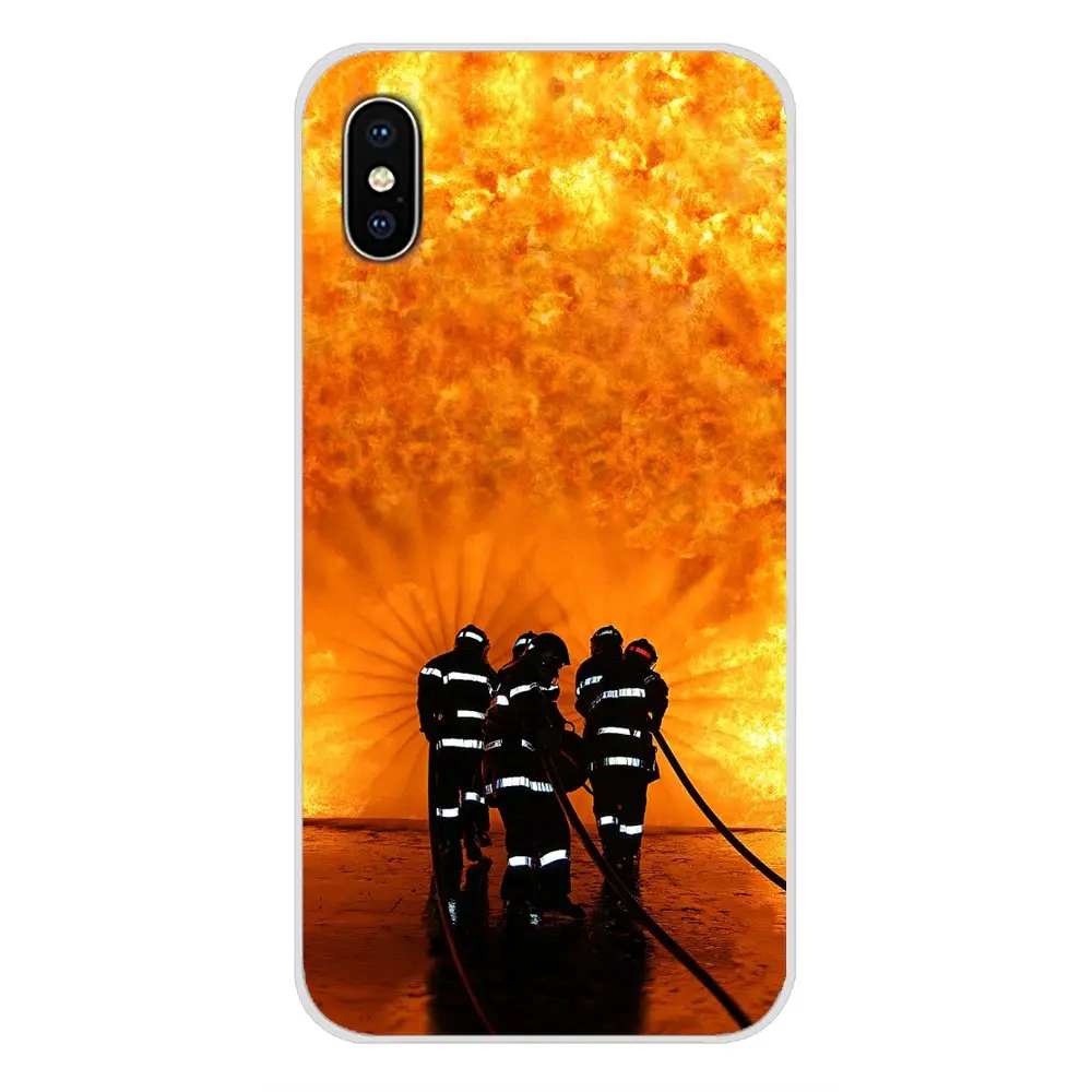 Для Apple iPhone X XR XS 11Pro MAX 4S 5C SE 6S 7 8 Plus ipod touch 5 6 Аксессуары для героев пожарных чехлы