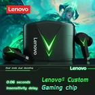 TWS-наушники Lenovo LP6 с поддержкой Bluetooth 5,0, без задержки