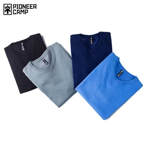 Пионерский Лагерь 2016 Новых Людей Свитера известный бренд Тянуть Homme Пуловеры Мужчины Повседневная досуг Джерси Hombre Хлопок v-образным вырезом Плюс Размер