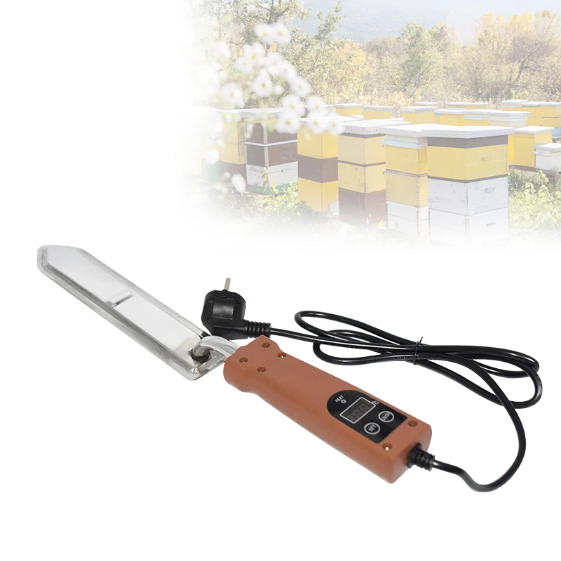 Электрический нож для резки меда Инструмент извлечения пчеловода с контролем