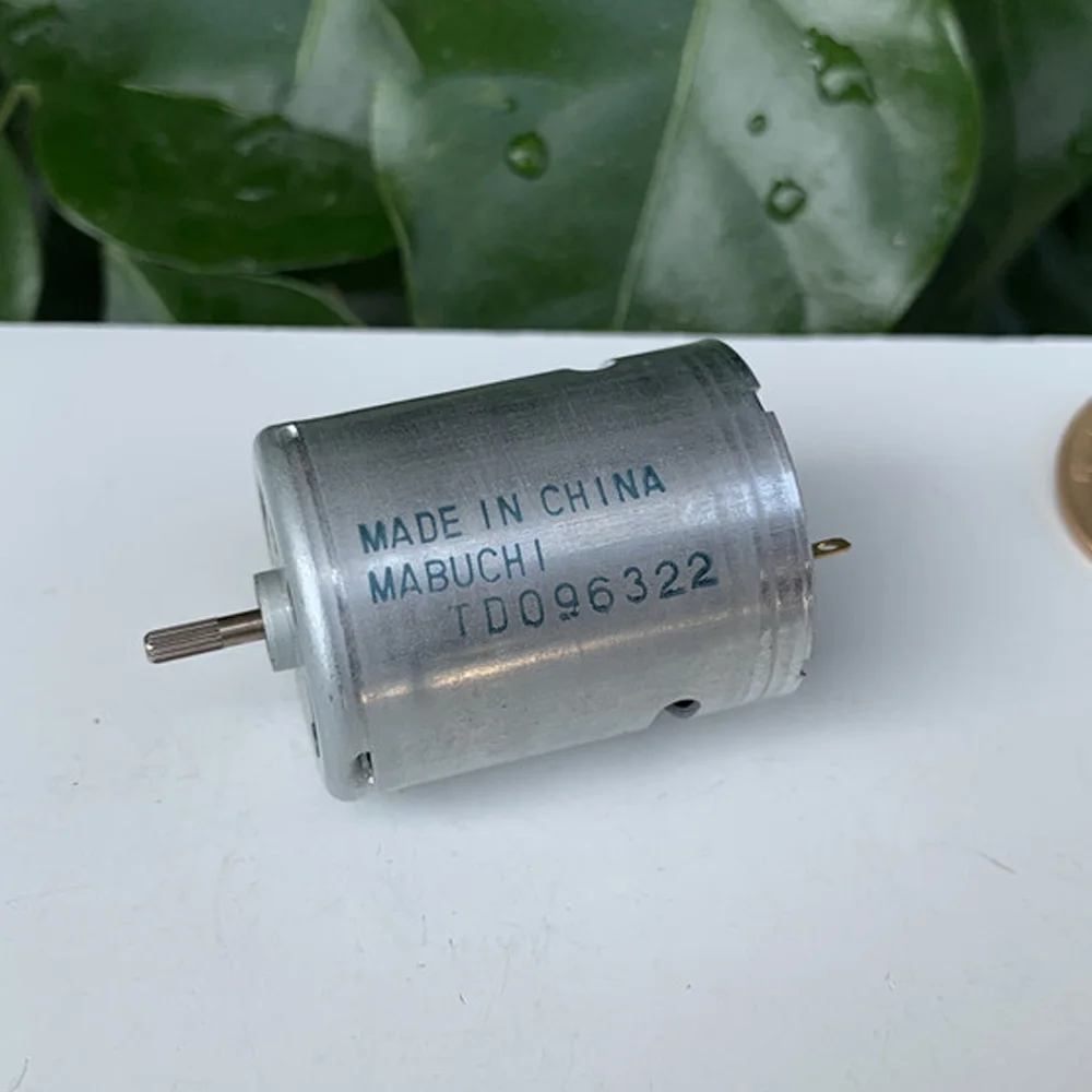Микро электрический двигатель MABUCHI 370 постоянный ток 3 7 4 В 6 в 2 36000 об/мин