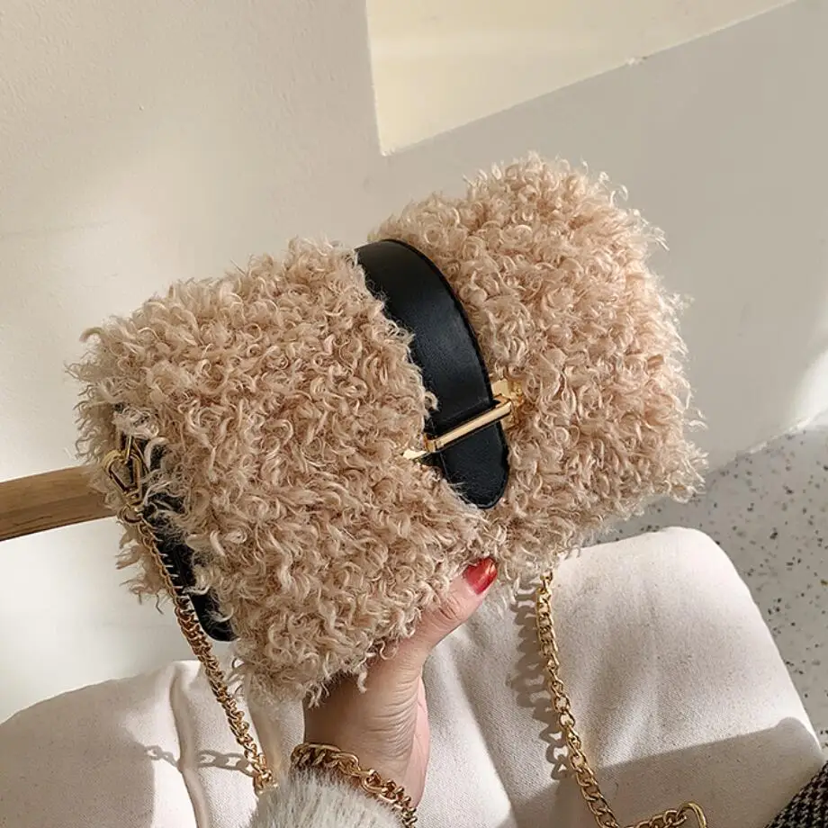 Элегантная женская квадратная сумка через плечо 2019 Зимняя Новая