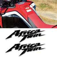 motorcycle helmet shell tank pad for honda africa twin sign decals crf1100l crf1000l crf 1000 motorbike fairing reflective decor