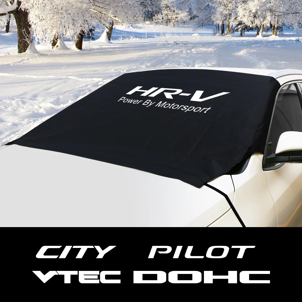 Автомобильное ветровое стекло снег лед пылезащитный блок солнцезащитный козырек для Honda CITY DOHC HR-V LEGEND MODULO ODYSSEY PILOT VEZEL VTEC аксессуары