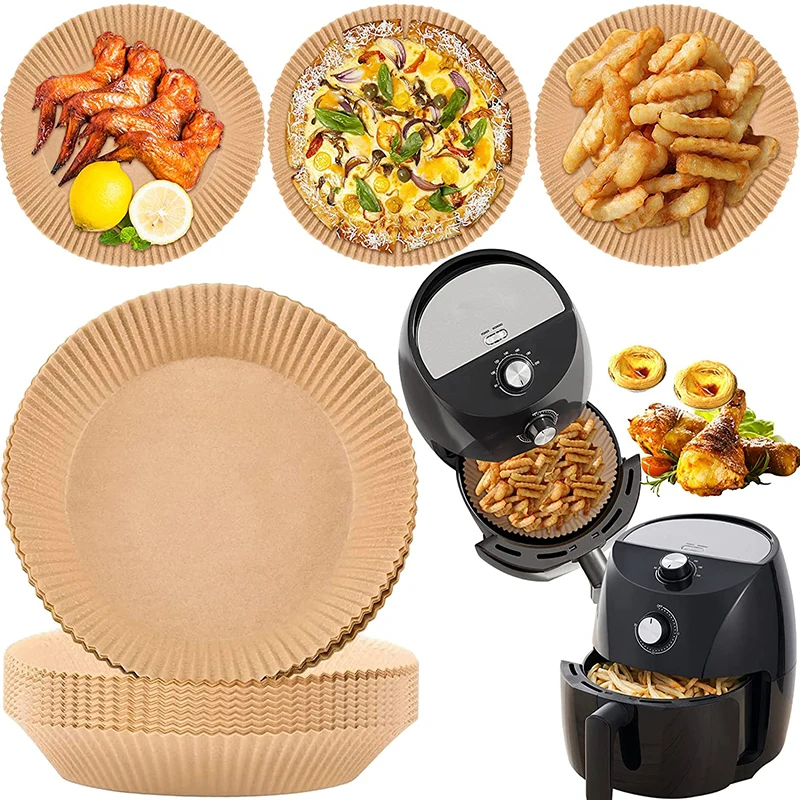 

30/50 шт., маслостойкая и маслопоглощающая бумага для фритюрницы