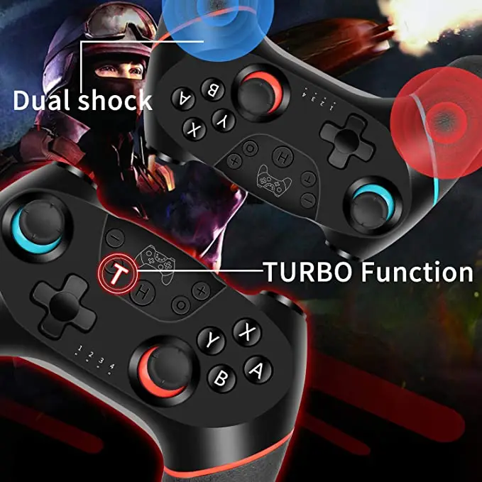 Беспроводной джойстик для NS Switch Pro контроллер удаленный геймпад беспроводной