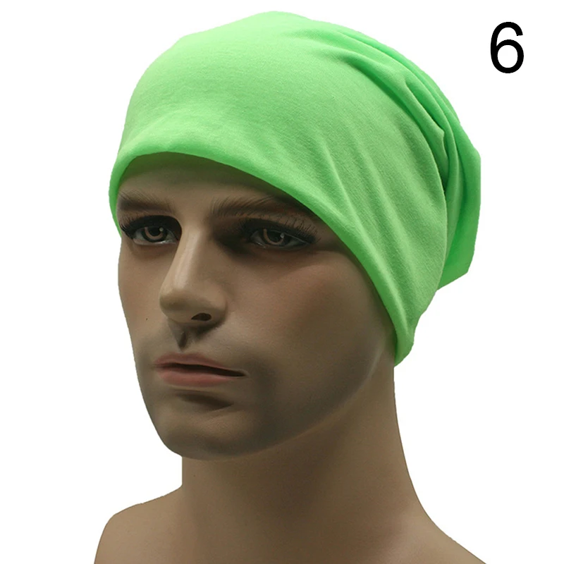 Женская и мужская шапка бини одноцветная в стиле хип-хоп с защелкой тонкие мягкие