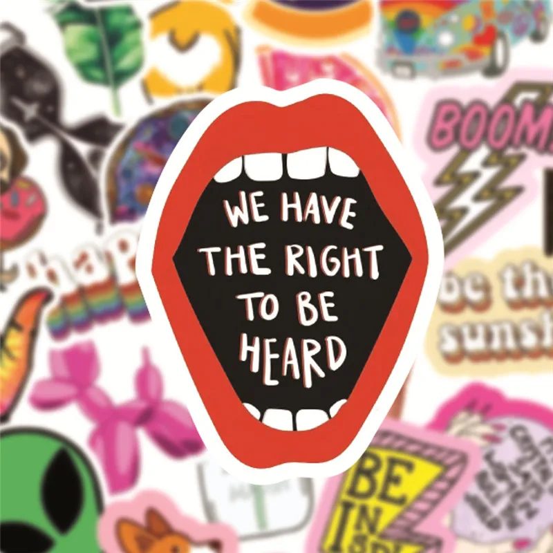 50 шт смешанный мультфильм галактика стикер звезды стикеры мечты для DIY багажа